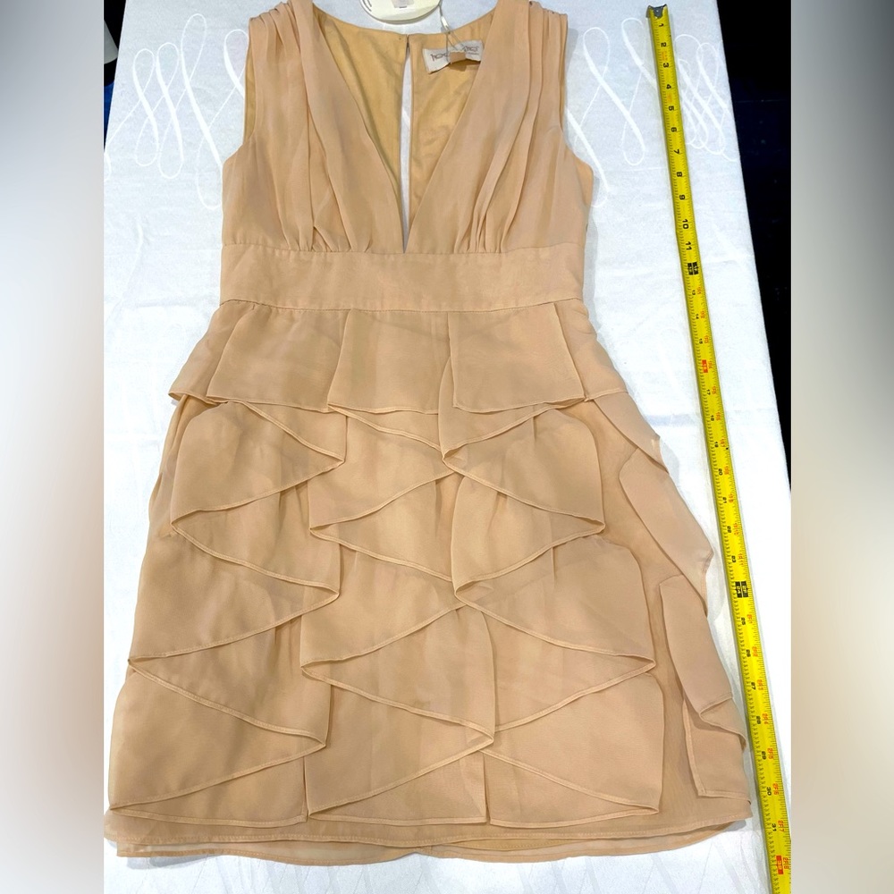 KeepSake the Label, low neck ruffled bottom dress. NEW!